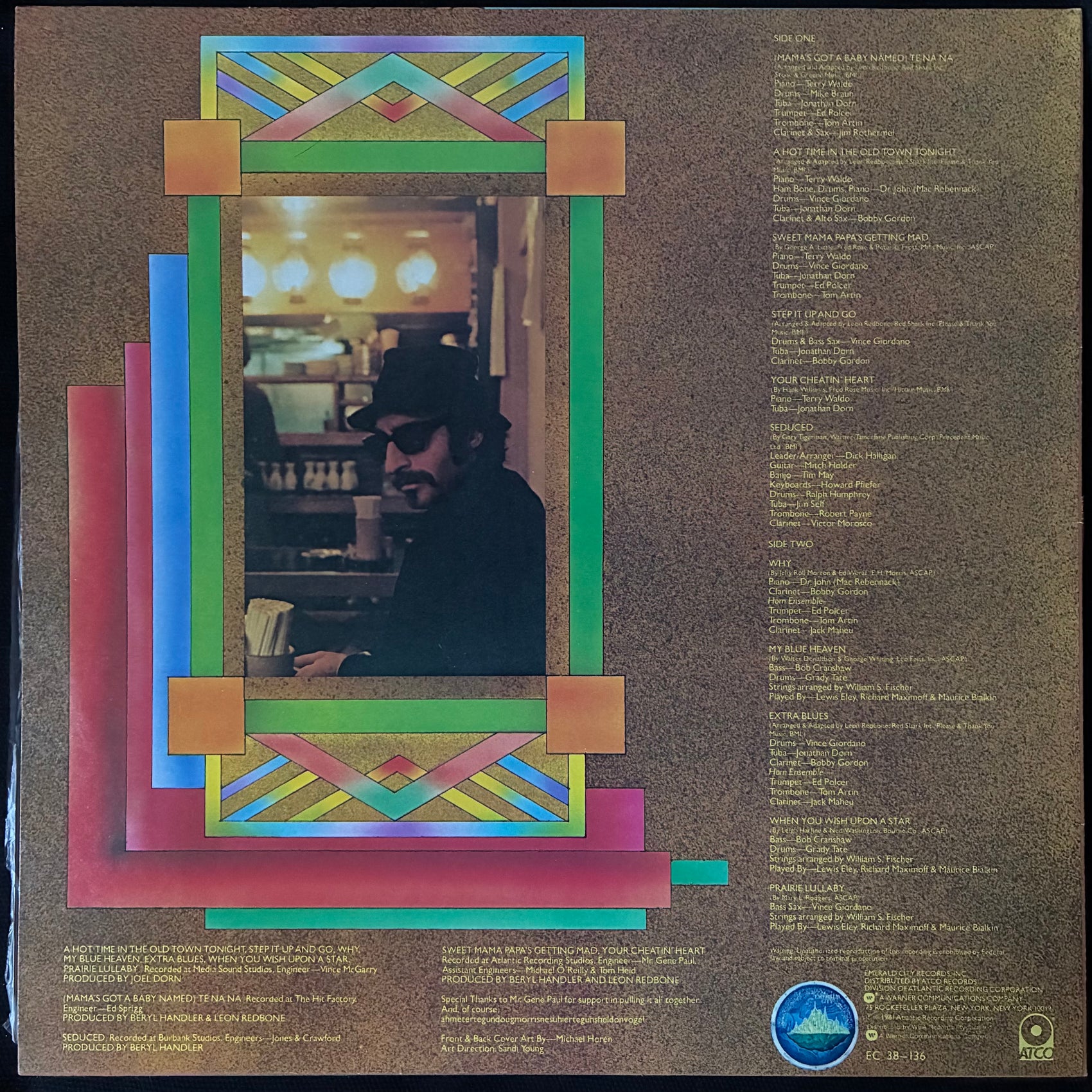 LEON REDBONE - FROM BRANCH TO BRANCH (USED VINYL 1981 AUS M-/M-)