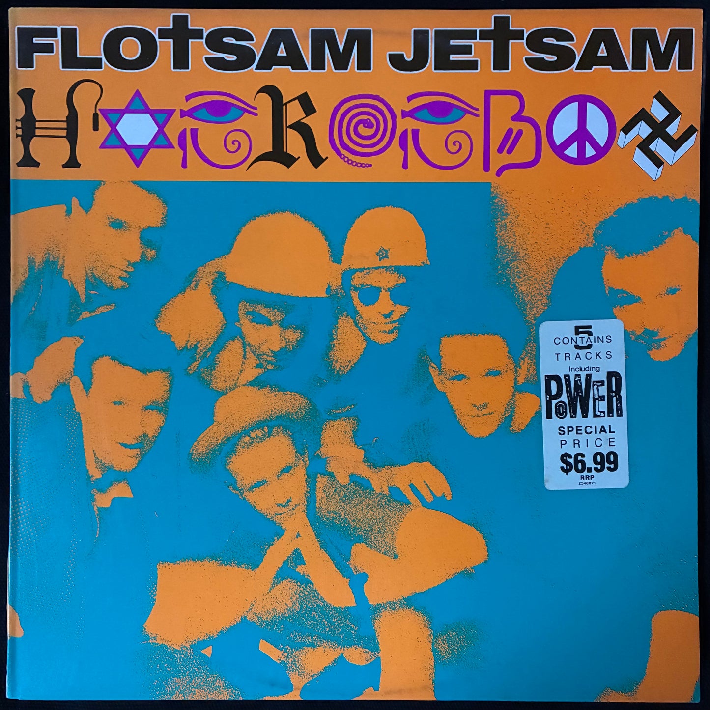 FLOTSAM JETSAM - HORRORBOX (EP) (USED VINYL 1987 AUS M-/EX+)