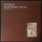 MATERIAL - TEMPORARY MUSIC (USED VINYL 1980 FRANCE M-/EX+)