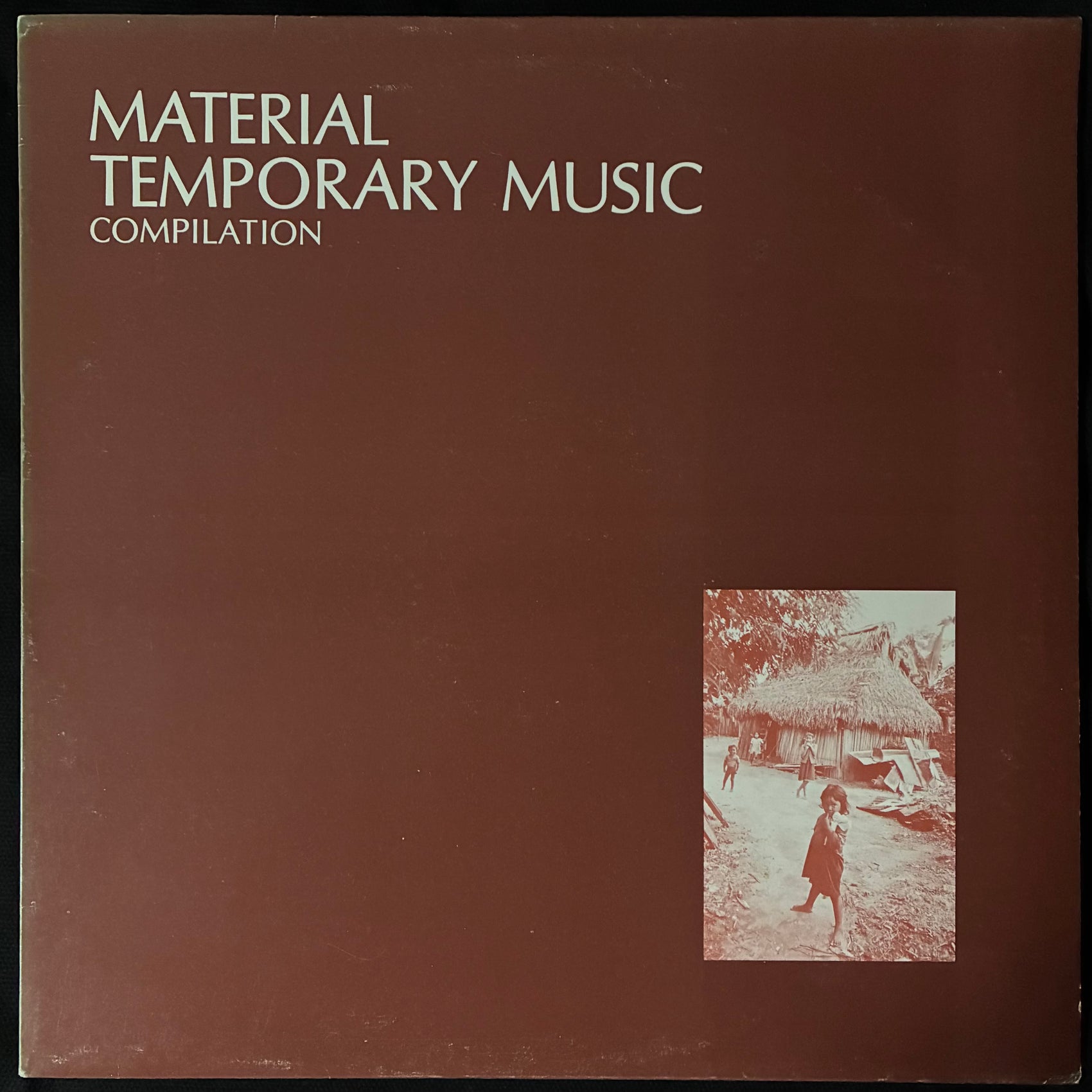 MATERIAL - TEMPORARY MUSIC (USED VINYL 1980 FRANCE M-/EX+)