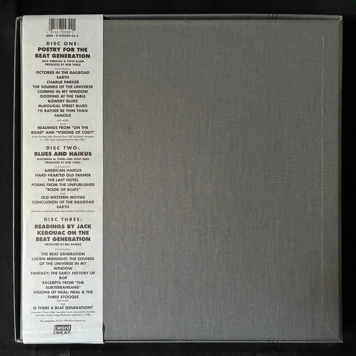 JACK KEROUAC - THE JACK KEROUAC COLLECTION (3CD BOX SET) (USED CD 1990 US M-/M-)