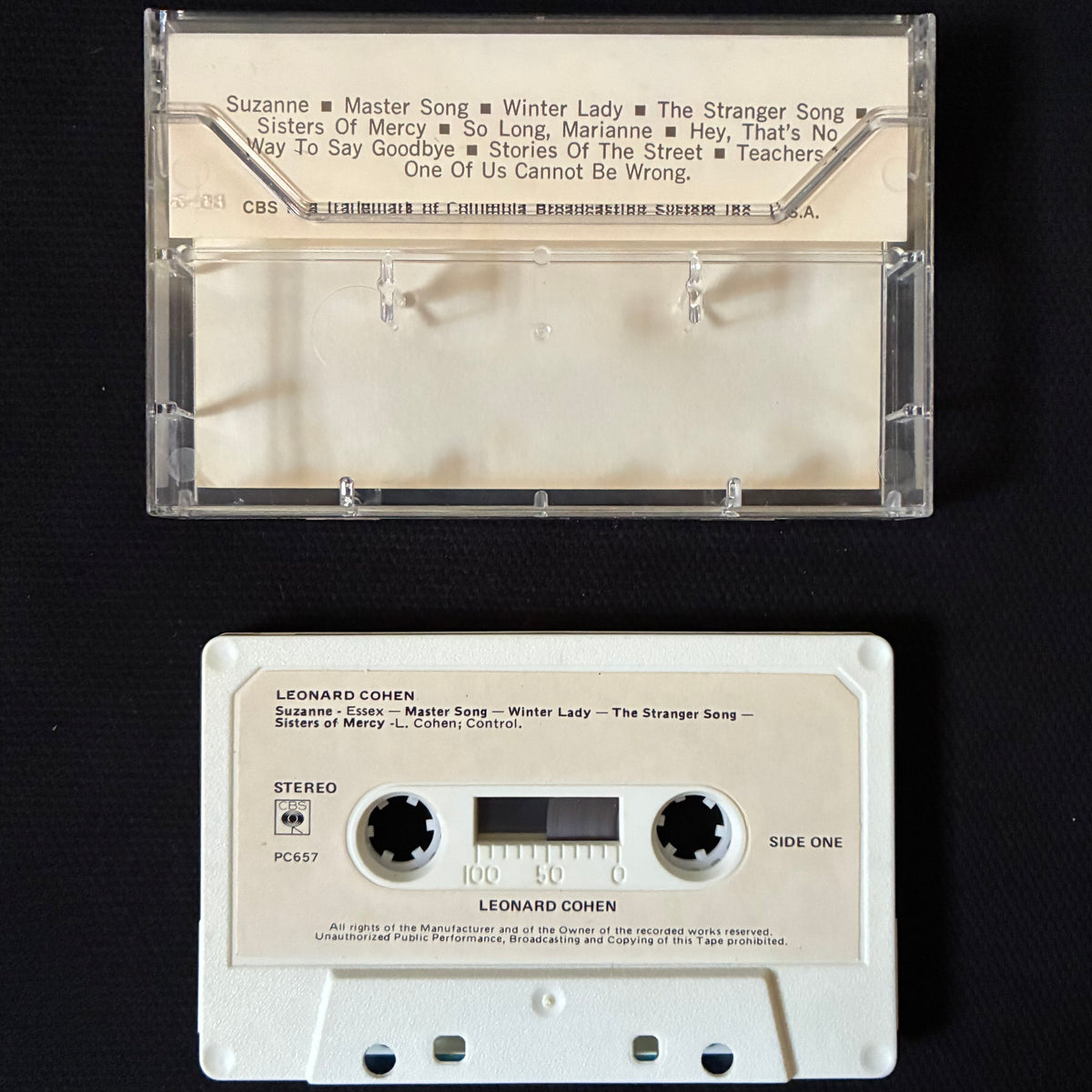 LEONARD COHEN - SONGS OF LEONARD COHEN (USED CASSETTE AUS)