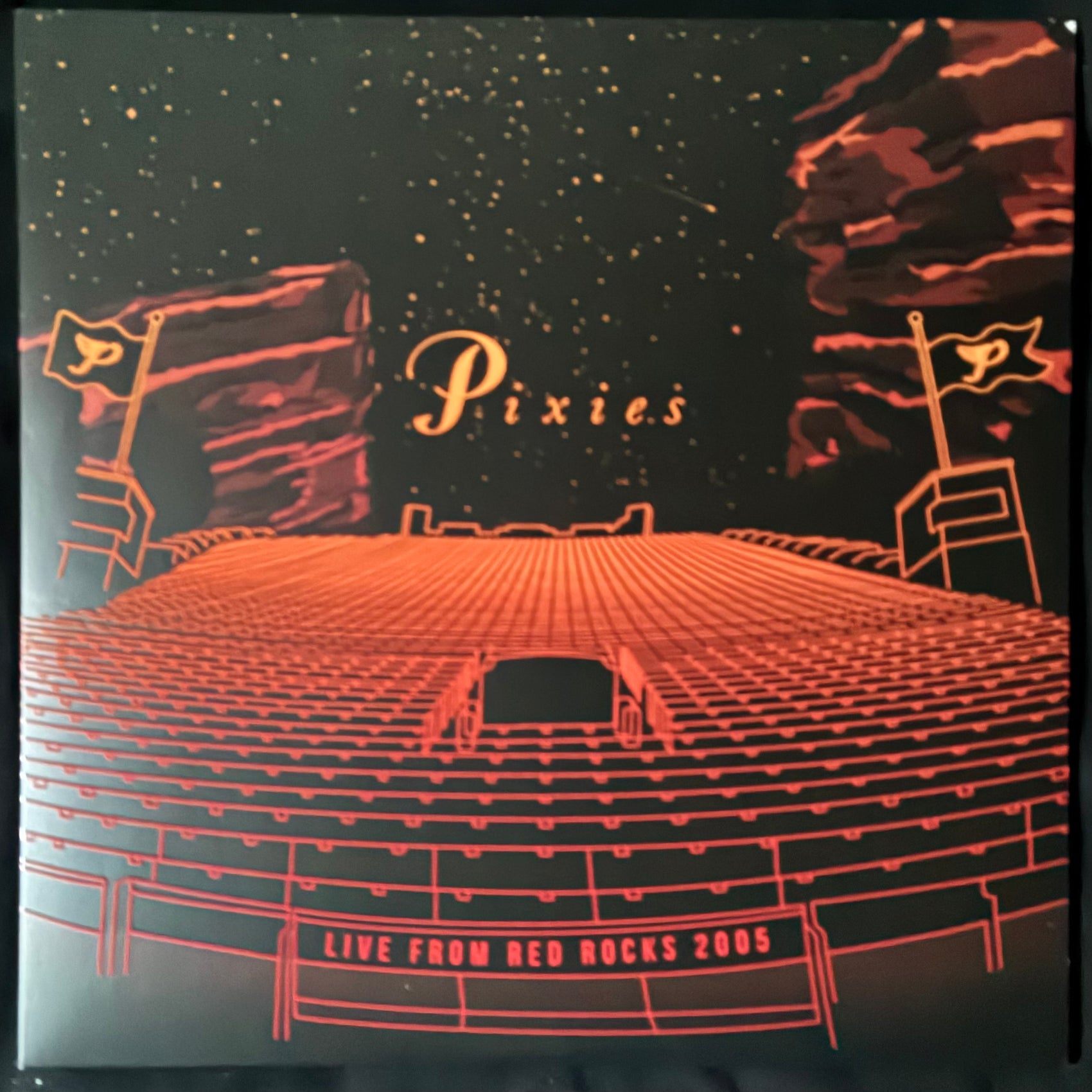 PIXIES - LIVE FROM RED ROCKS 2006 (2LP) (RED/ORANGE COLOURED) (USED VINYL 2021 UK/EU M-/M-)