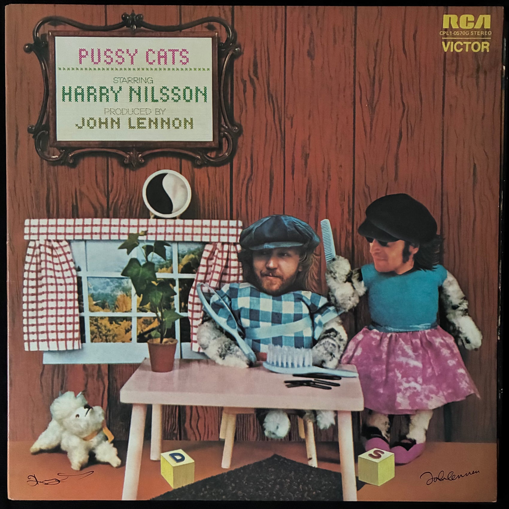 HARRY NILSSON - PUSSY CATS (USED VINYL 1974 AUS EX+/EX+)