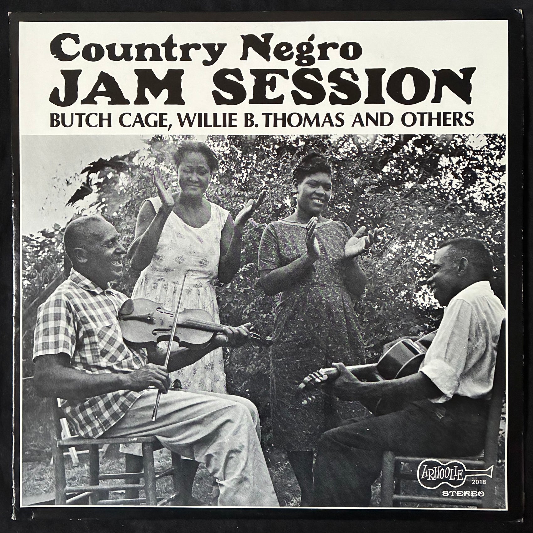 VARIOUS ARTISTS - COUNTRY NEGRO JAM SESSION (USED VINYL 1969 US M-/EX+)