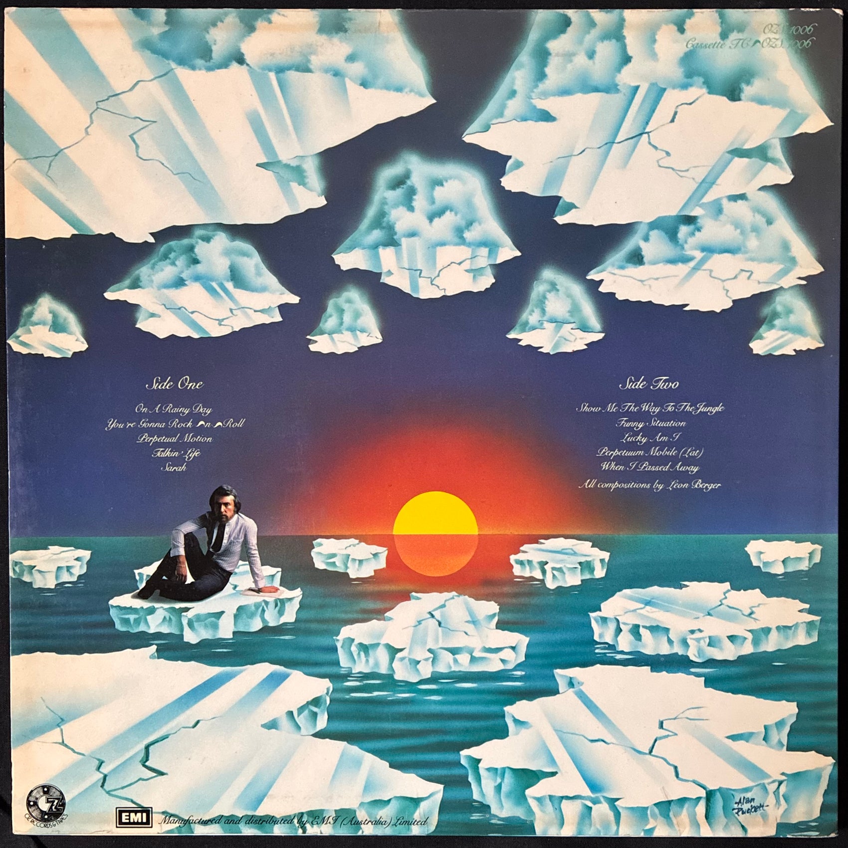 LEON BERGER - LEON BERGER (USED VINYL 1977 AUS M-/EX+)