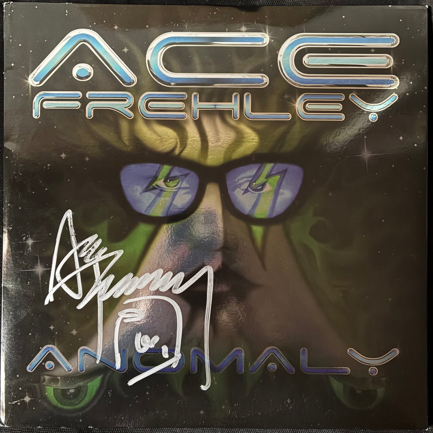 ACE FREHLEY - ANOMALY (SIGNED) (2LP) (USED VINYL 2009 US M-/M-)