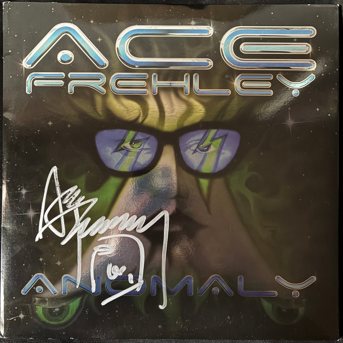 ACE FREHLEY - ANOMALY (SIGNED) (2LP) (USED VINYL 2009 US M-/M-)