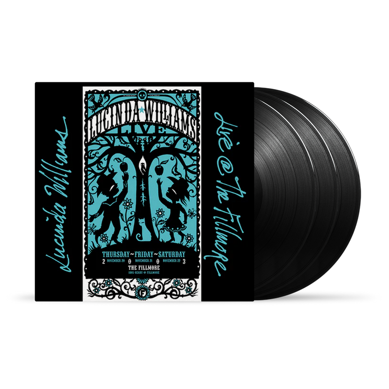 LUCINDA WILLIAMS - LIVE @ THE FILLMORE (3LP) (180GM) VINYL