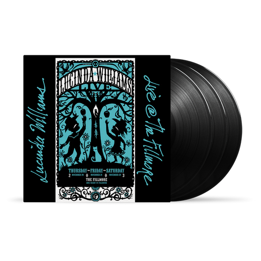 LUCINDA WILLIAMS - LIVE @ THE FILLMORE (3LP) (180GM) VINYL