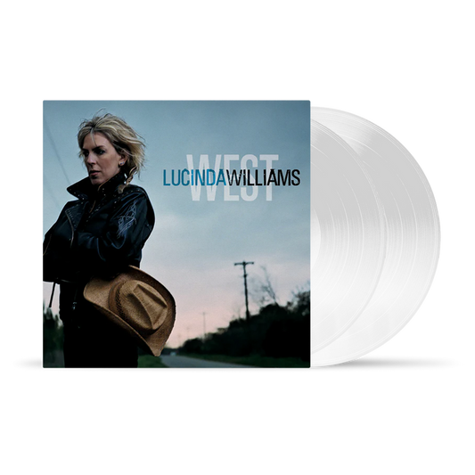 LUCINDA WILLIAMS - WEST (2LP) (180GM) (CLEAR COLOURED) VINYL