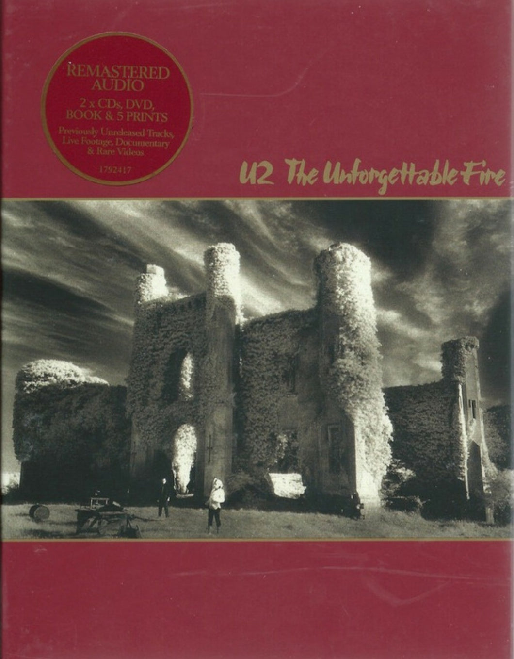 U2 - THE UNFORGETTABLE FIRE (2CD+DVD) (USED BOX SET 2009 US M-/M-)