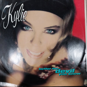 KYLIE MINOGUE - BETTER THE DEVIL YOU KNOW (USED VINYL 1990 AUS 12" EX+ EX+)