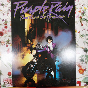 PRINCE - PURPLE RAIN (USED VINYL 1984 JAPAN PURPLE EX EX+)