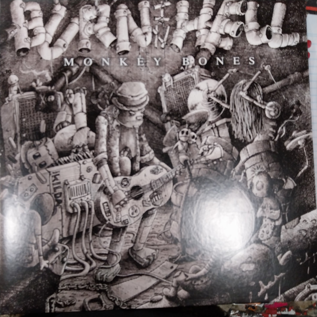 BURN IN HELL - MONKEY BONES (USED VINYL 2014 SPAIN M- M-)
