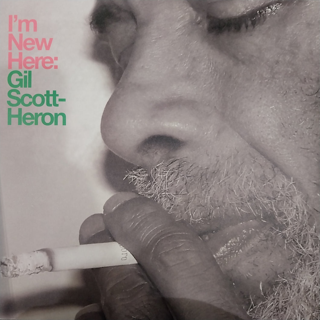 GIL SCOTT-HERON - IM NEW HERE (USED VINYL 2020 WORLDWIDE 2LP PINK/GREEN M- M-)