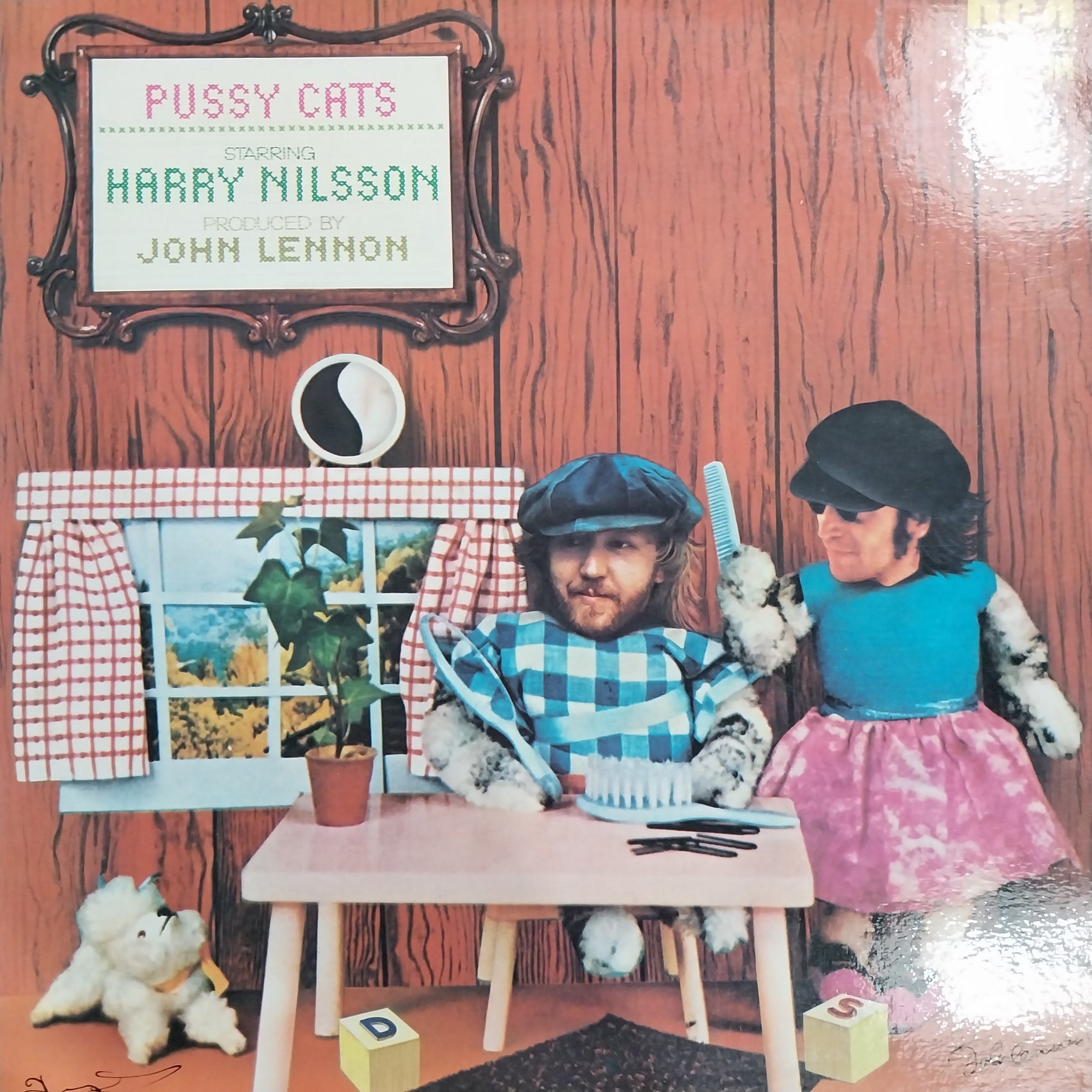 HARRY NILSON - PUSSY CATS (USED VINYL 1974 AUS EX+ EX+)