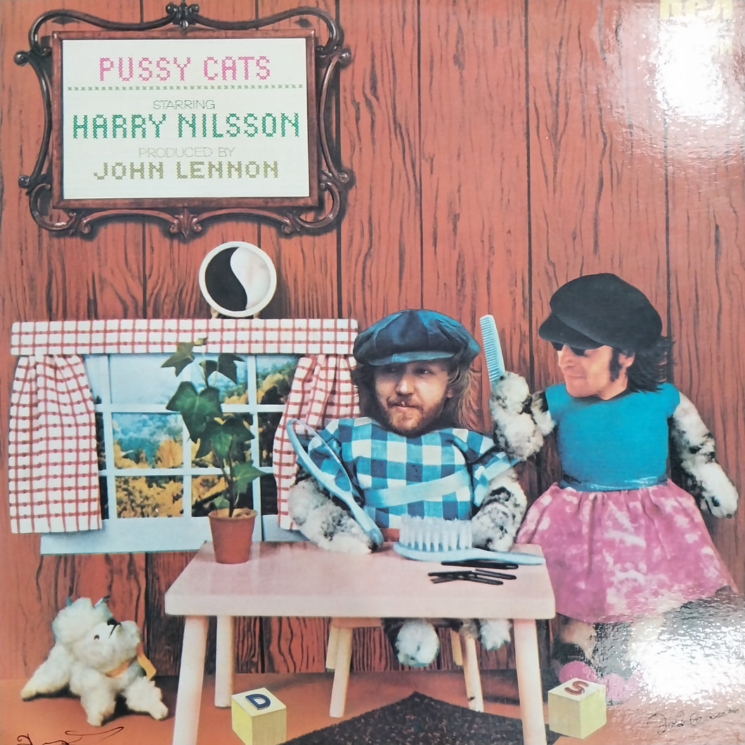 HARRY NILSON - PUSSY CATS (USED VINYL 1974 AUS EX+ EX+)