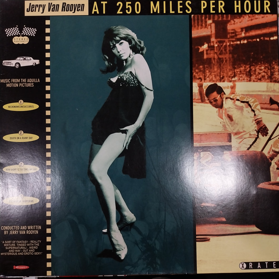 JERRY VAN ROOYEN - AT 250 MILES PER HOUR (USED VINYL 1996 GERMAN M- EX+)