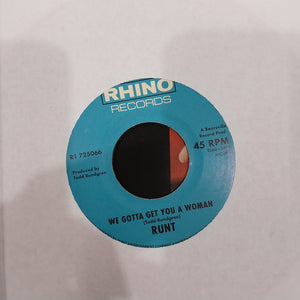 TODD RUNDGREN - RUNT (USED 2023 U.S. LP+7" MONO M- M-)