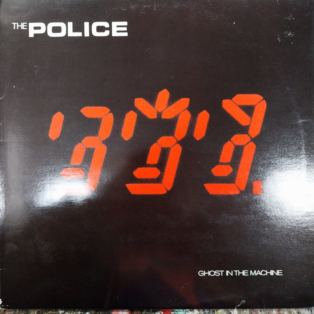 POLICE - GHOST IN THE MACHINE (USED VINYL 1981 U.K. FIRST PRESSING M- EX+)