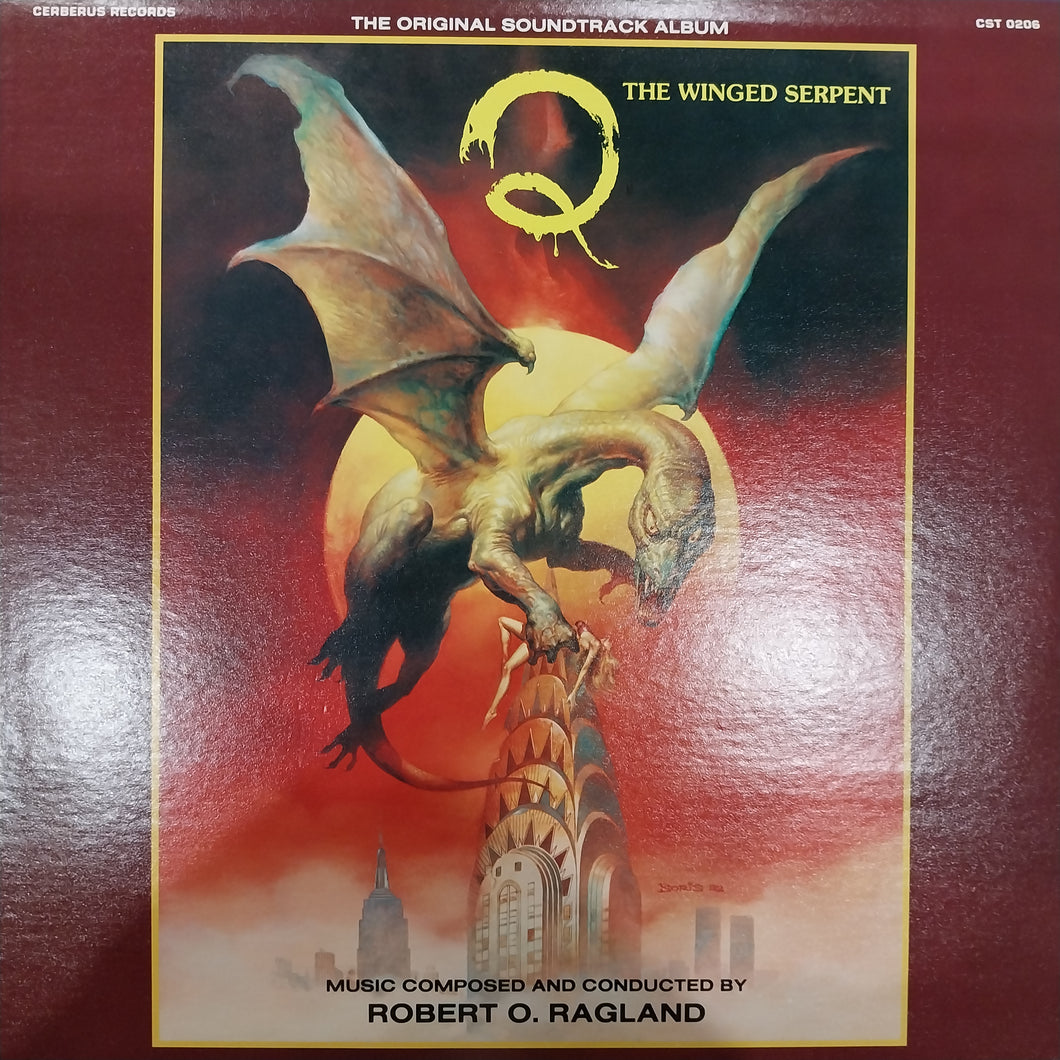 THE WINGED SERPENT ORIGINAL SOUNDTRACK (USED VINYL 1983 U.S. FIRST PRESSING M- M-)