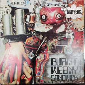 MOTHERS OF INVENTION - BURNT WEENY SANDWICH (USED VINYL 1977 U.K. EX+ EX+)