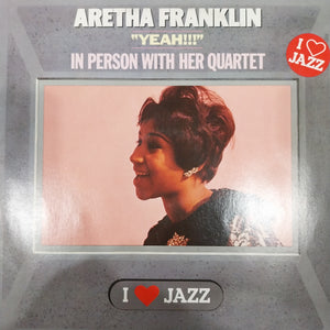 ARETHA FRANKLIN - YEAH! IN PERSON WITH HER QUARTET (USED VINYL 1983 AUS EX+ EX+)