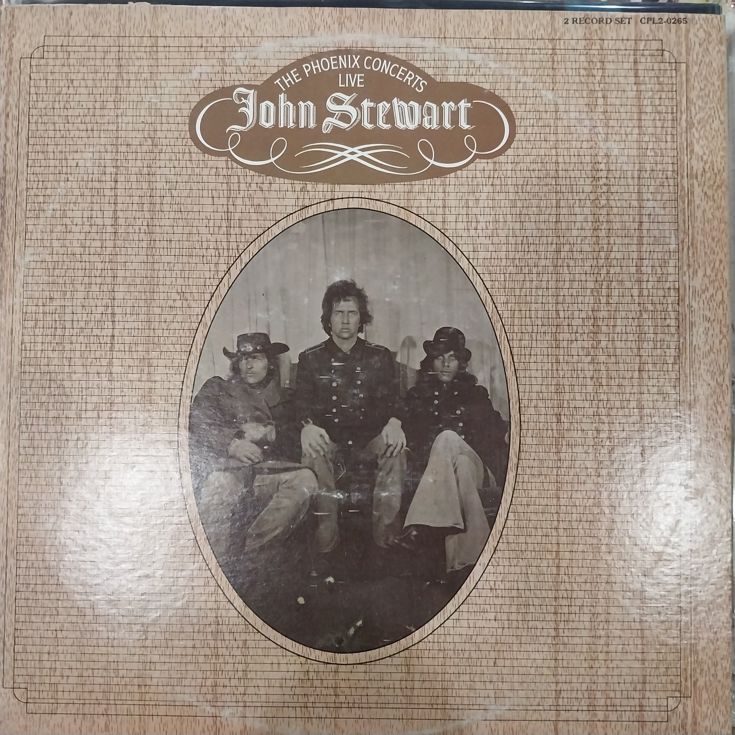 JOHN STEWART - PHOENIX CONCERTS LIVE (USED VINYL 1974 U.S. 2LP EX EX)