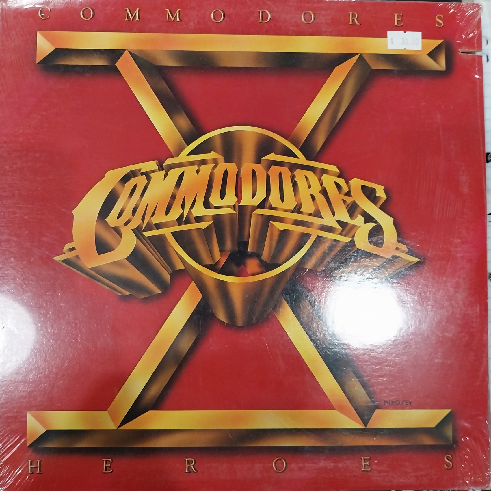 COMMODORES - HEROS (USED VINYL STILL SEALED)