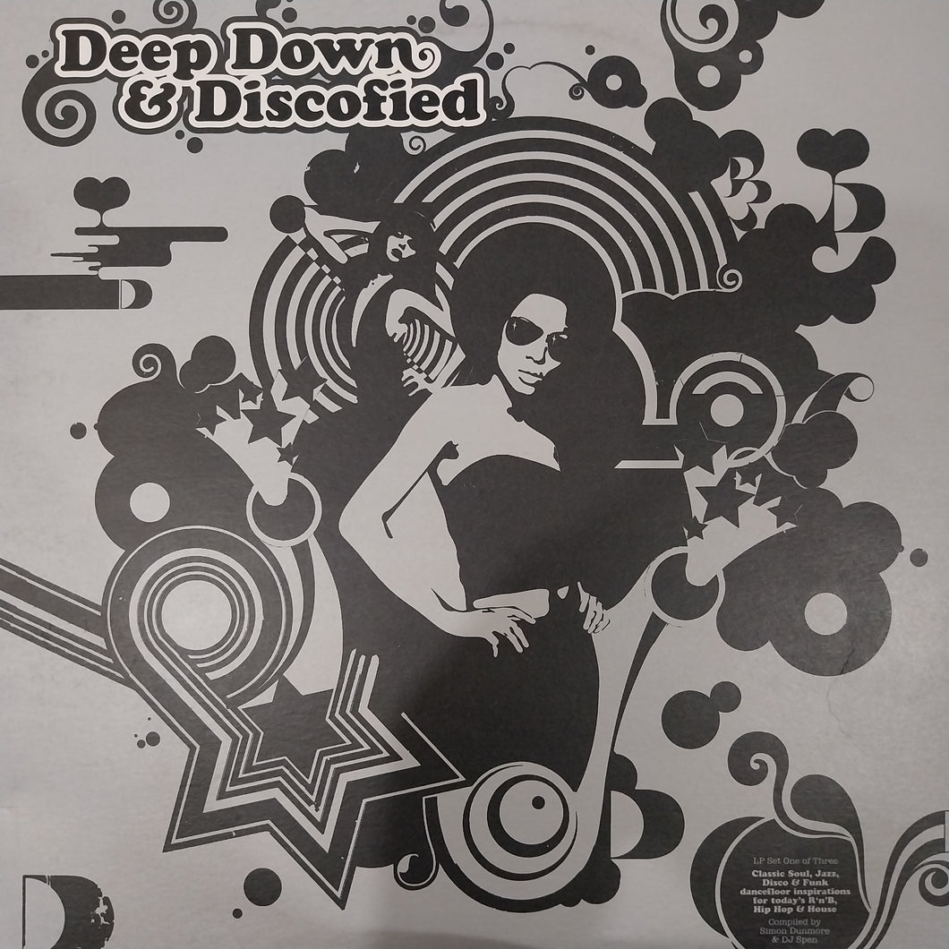 VARIOUS - DEEP DOWN AND DISCOFIED (USED VINYL 2006 U.K. 2LP EX+/EX EX)