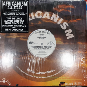 VARIOUS - AFRICANISM ALL STARS: SUMMER MOON (USED VINYL 2004 FRENCH 2×12" EX+)