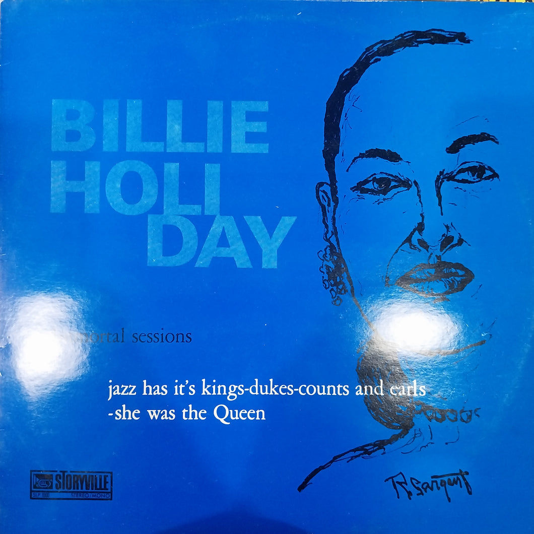 BILLIE HOLIDAY - IMMORTAL SESSIONS (USED VINYL 1978 SWEDISH M- EX-)