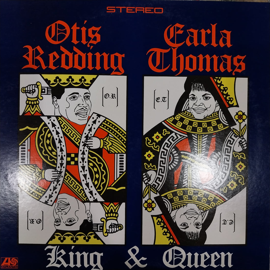 OTIS REDDING AND CARLA THOMAS - KING AND QUEEN (USED 1972 JAPAN M- EX)