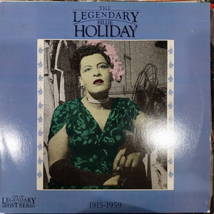 BILLIE HOLIDAY - THE LEGENDARY... (USED VINYL 1981 AUS M- EX+)