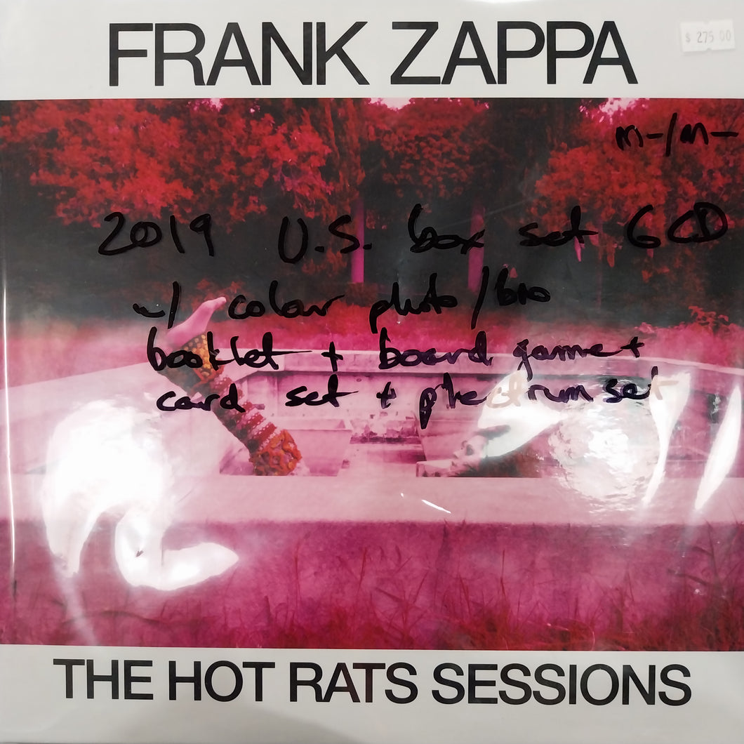 FRANK ZAPPA - THE HOT RATS SESSIONS (USED VINYL 2019 U.S. BOX 6CD M- M-)