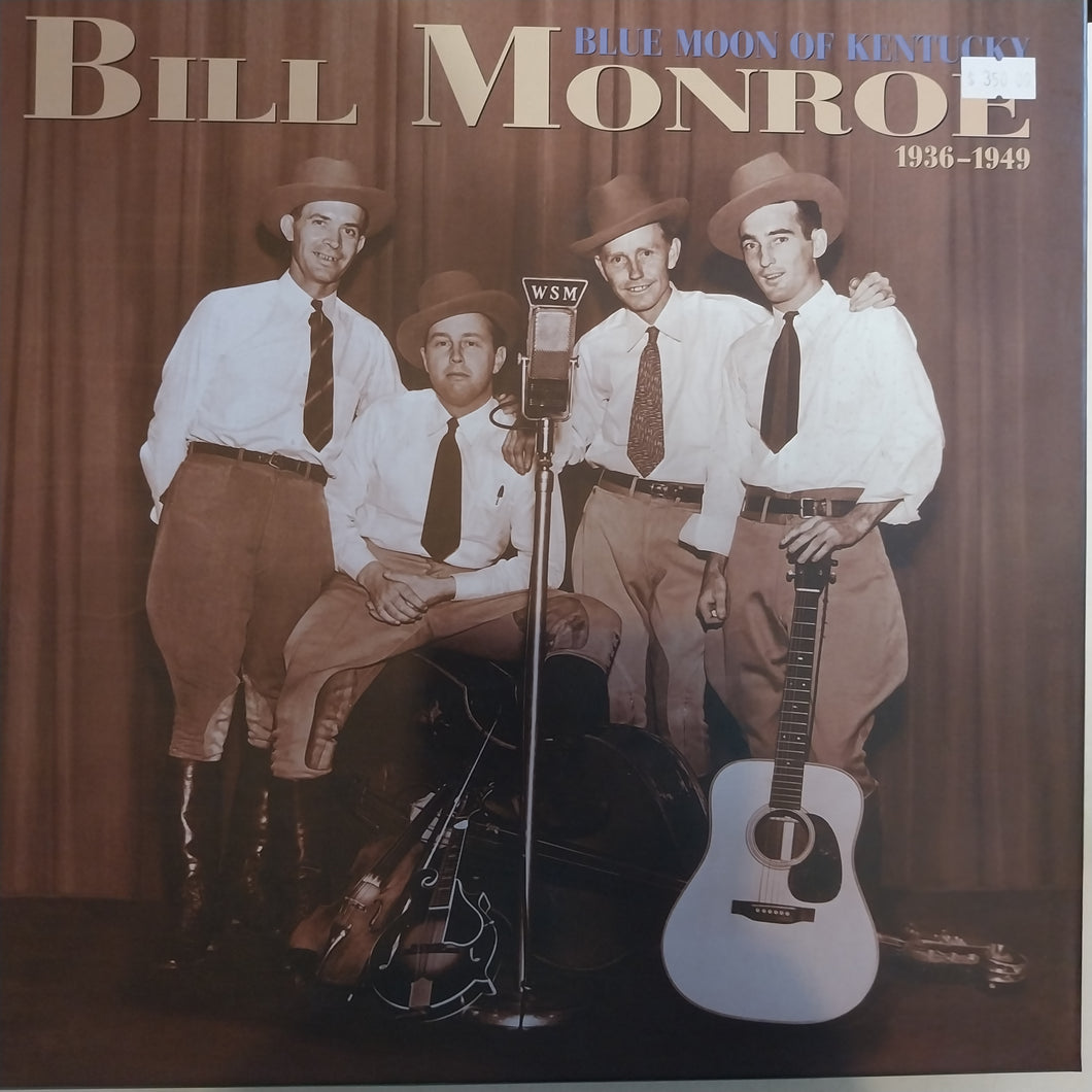 BILL MONROE - BLUE MOON OF KENTUCKY 1936-1949 (USED 2002 GERMAN 6×CDS M- M-)