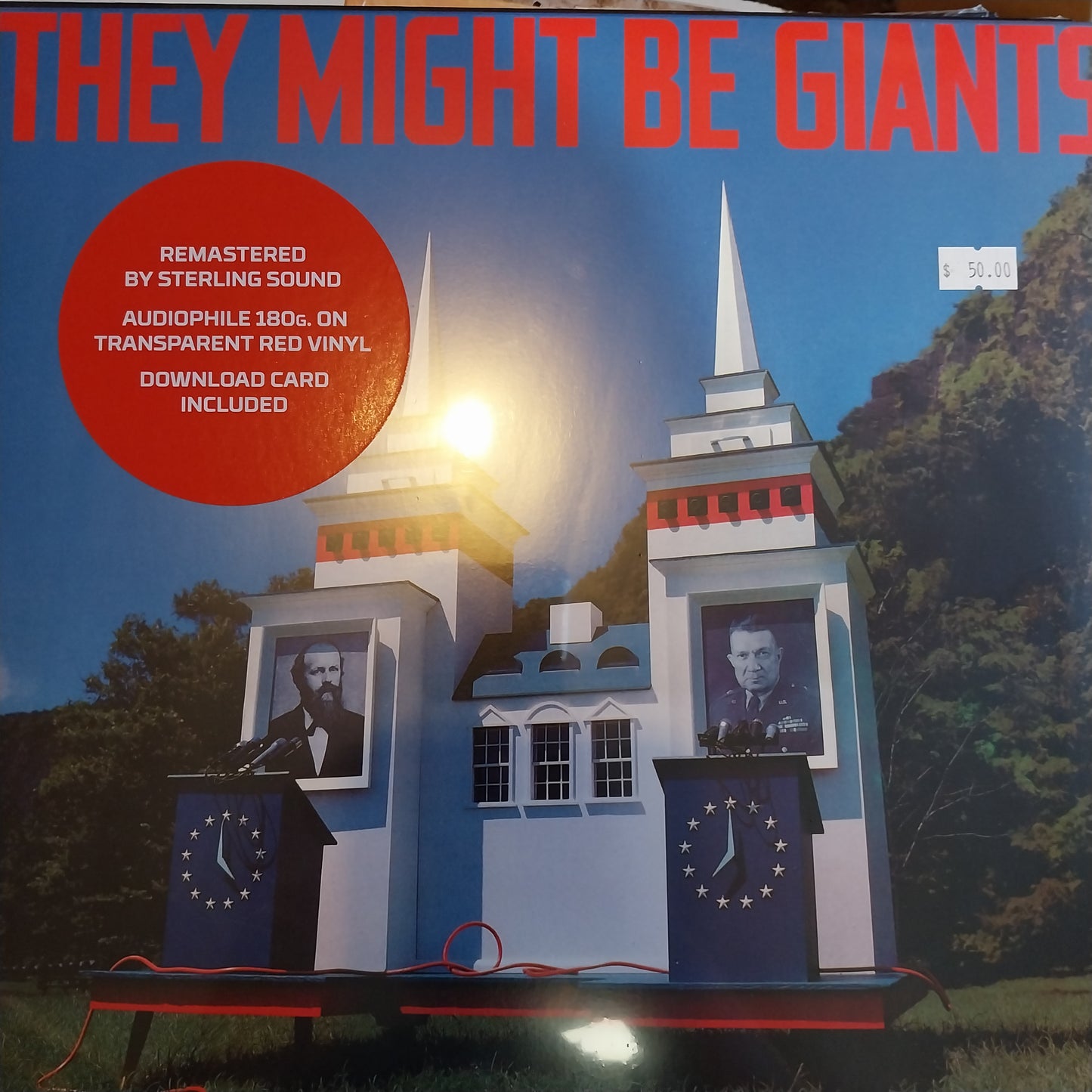 THEY MIGHT BE GIANTS - LINCOLN (TRANSPARENT RED) VINYL