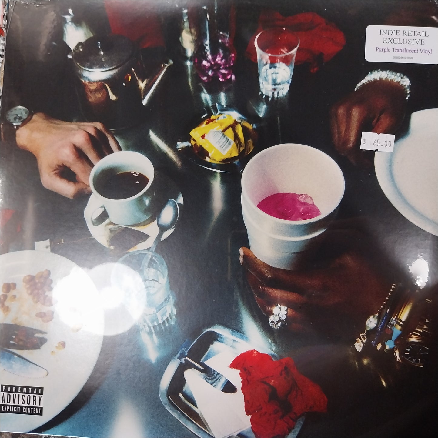 JAMES BLAKE AND LIL YACHTY - BAD CAMEO (PURPLE) VINYL