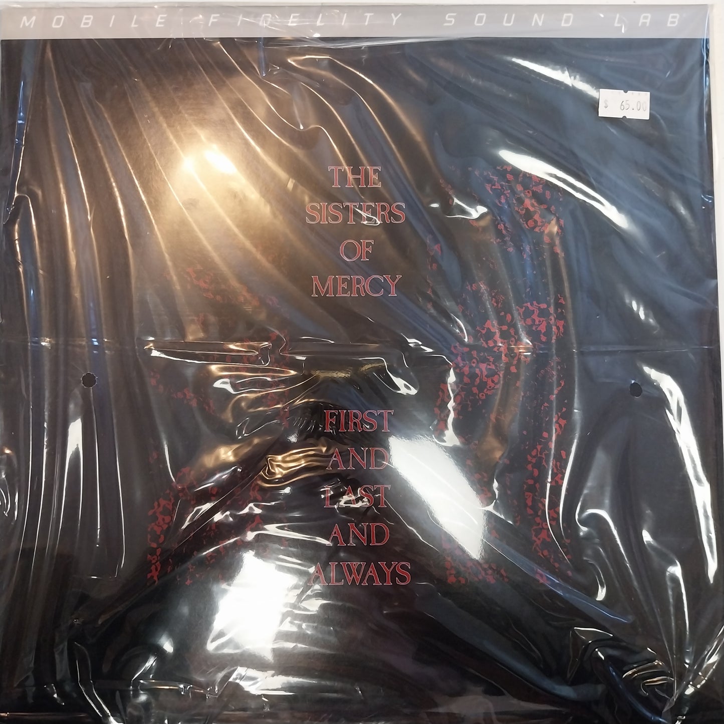 SISTERS OF MERCY - FIRST AND LAST AND ALWAYS (MOBILE FIDELITY SOUND LAB) VINYL