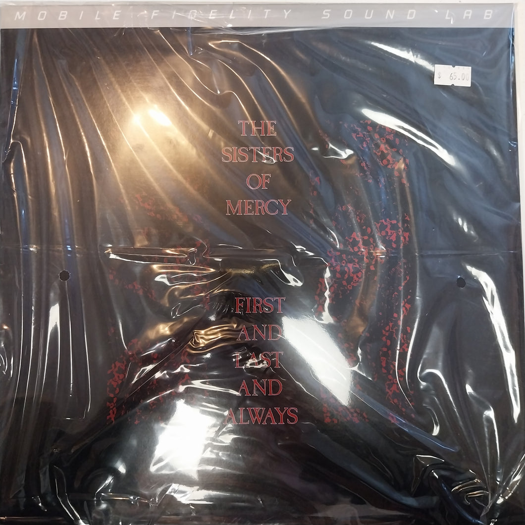 SISTERS OF MERCY - FIRST AND LAST AND ALWAYS (MOBILE FIDELITY SOUND LAB) VINYL