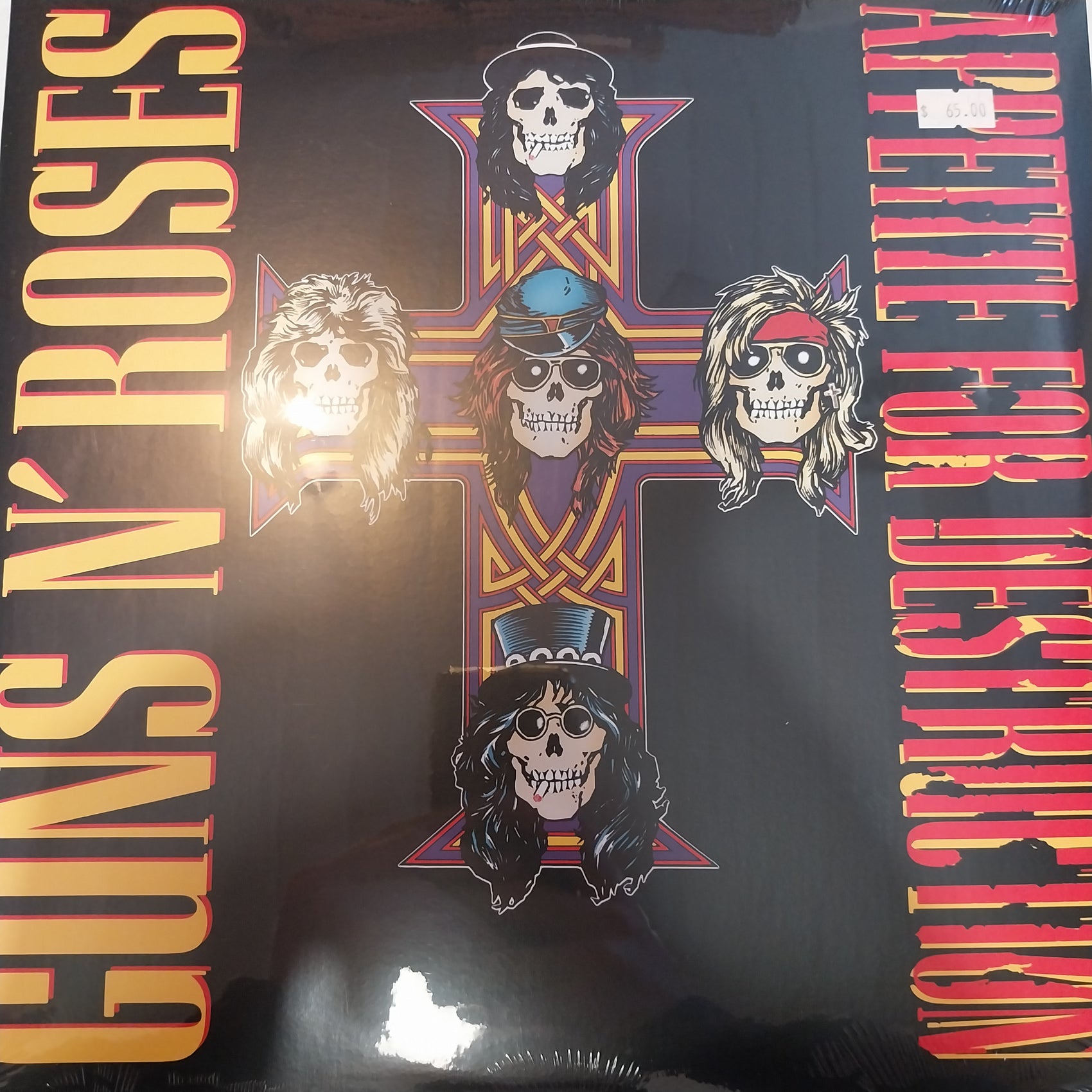 GUNS N' ROSES - APPETITE FOR DESTRUCTION VINYL