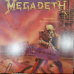 MEGADETH - PEACE SELLS BUT WHOS BUYING? (USED VINYL 1986 JAPAN M- EX+)