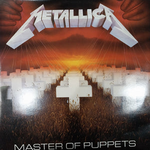 METALLICA - MASTER OF PUPPETS (USED VINYL 1987 U.K. 2LP M- EX+)