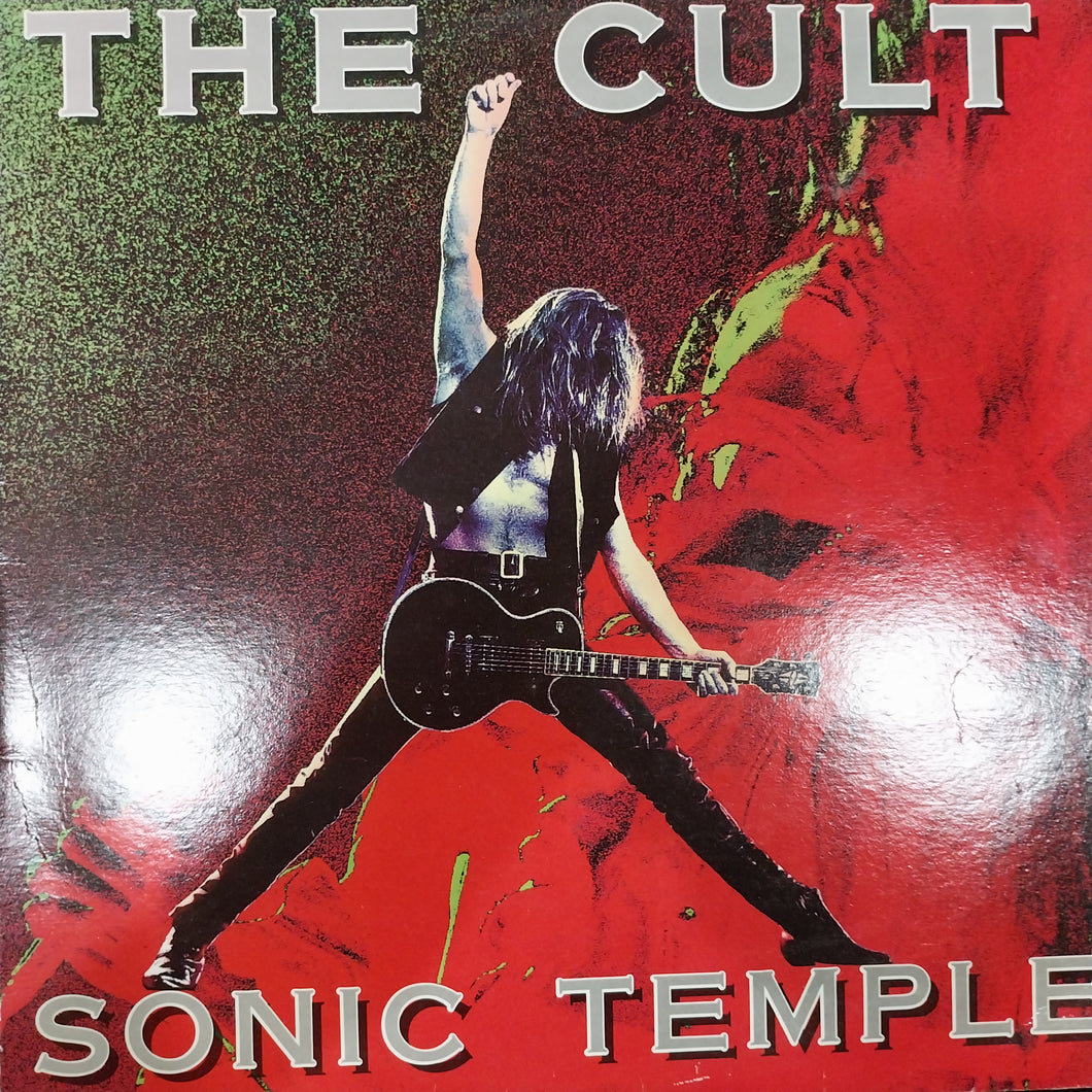 CULT - SONIC TEMPLE (USED VINYL 1989 AUS EX+ EX-)