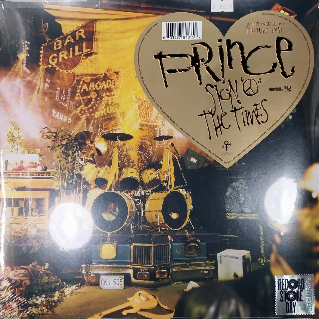 PRINCE - SIGN O THE TIMES (RSD PICTURE DISC) VINYL