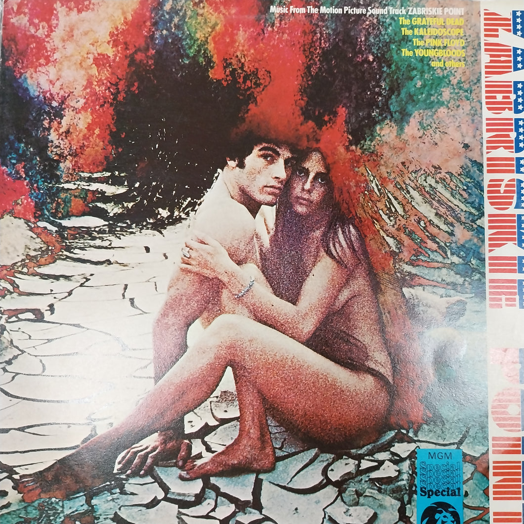 VARIOUS ARTISTS - ZABRISKIE POINT ORIGINAL SOUNDTRACK (USED VINYL 1975 U.K. M- EX+)