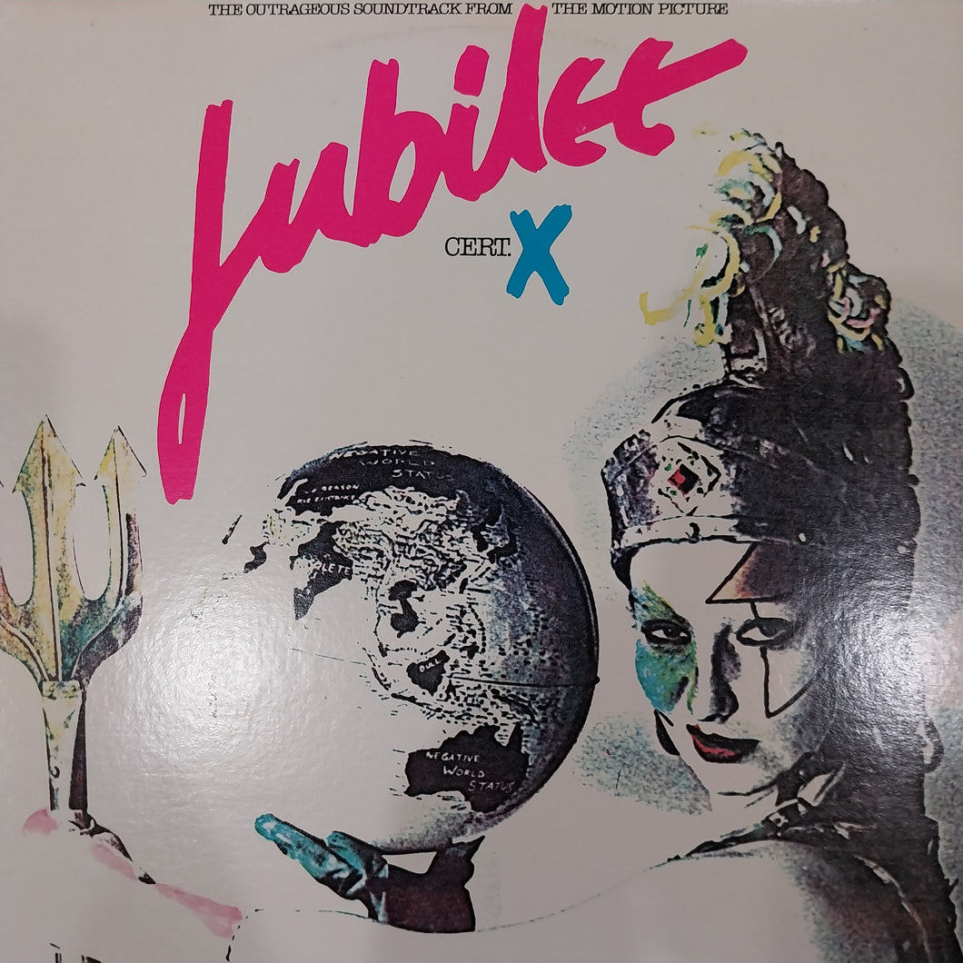 VARIOUS ARTISTS - JUBILEE CERT. X ORIGINAL SOUNDTRACK (USED VINYL 1978 AUS M- EX+)