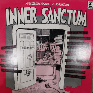 VARIOUS ARTISTS - MISSING LINKS INNER SANCTUM (USED VINYL 1979 AUS M- EX+)