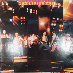 SPLIT ENZ - THE LIVING ENZ (USED VINYL 1985 AUS 2LP EX+ EX+)